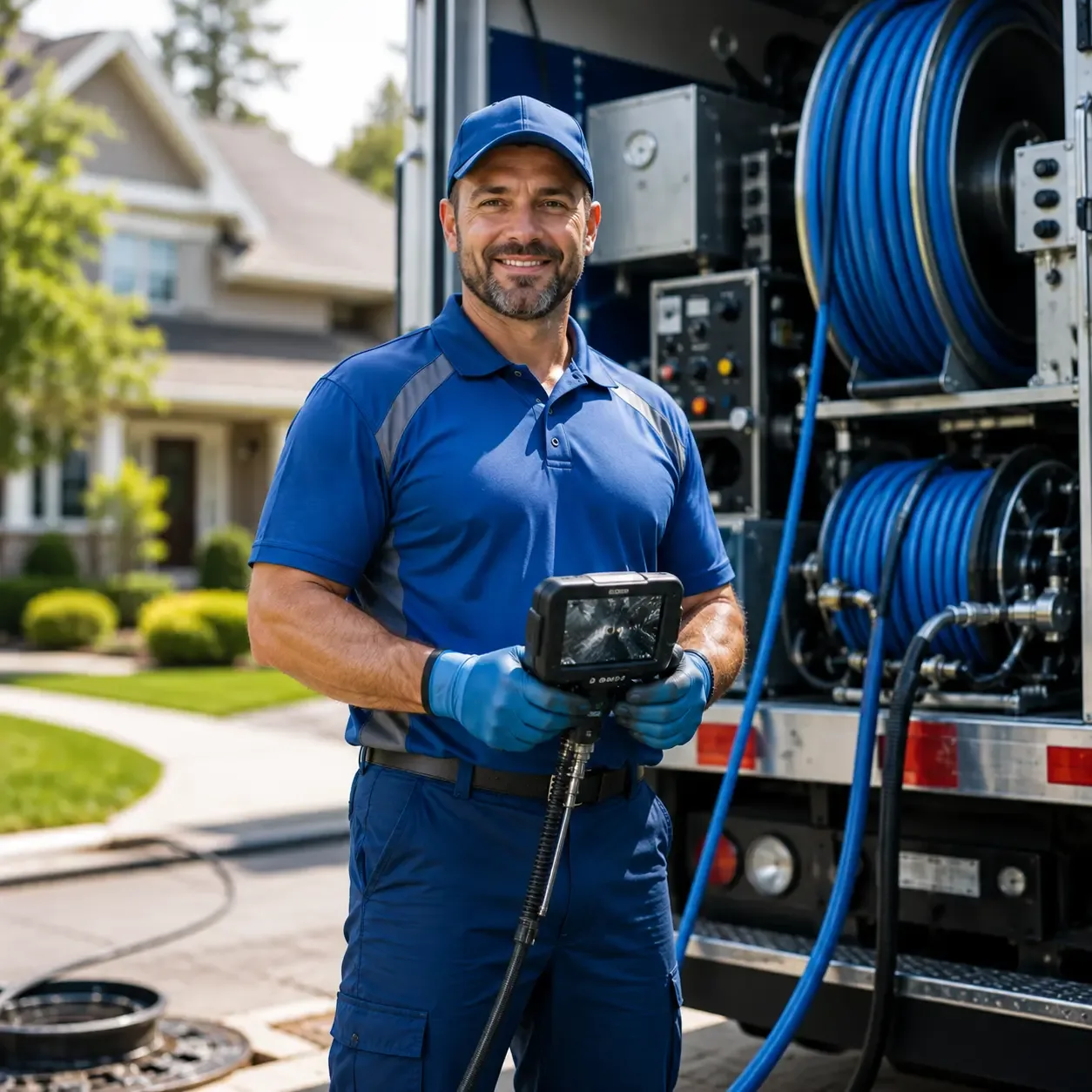 Local outdoor drain cleaning specialists in Lunenburg, VT